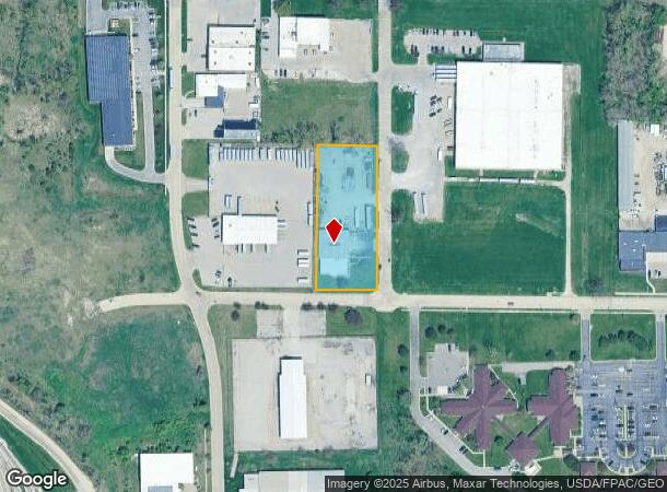  1112 29Th Ave Sw, Cedar Rapids, IA Parcel Map