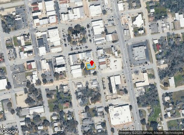  215 S Commerce St, Lockhart, TX Parcel Map