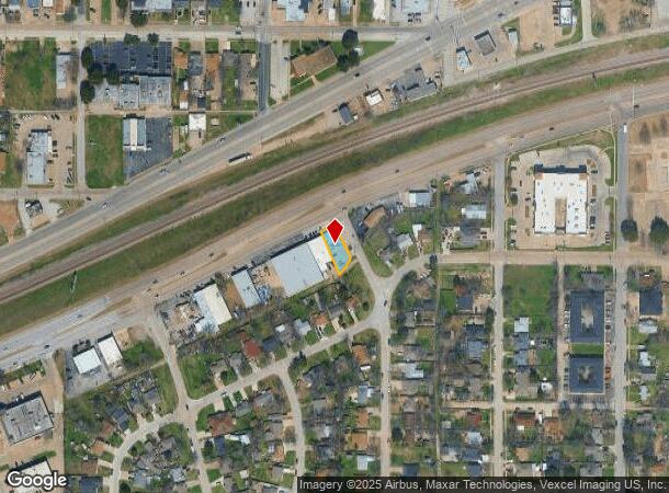  701 W Jefferson St, Grand Prairie, TX Parcel Map