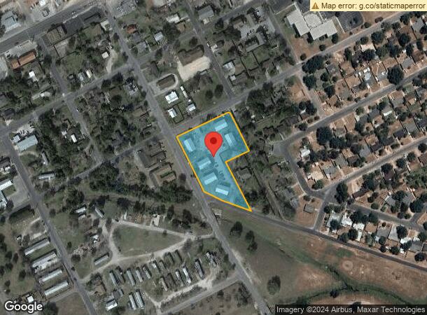  600 E Crockett St, Beeville, TX Parcel Map