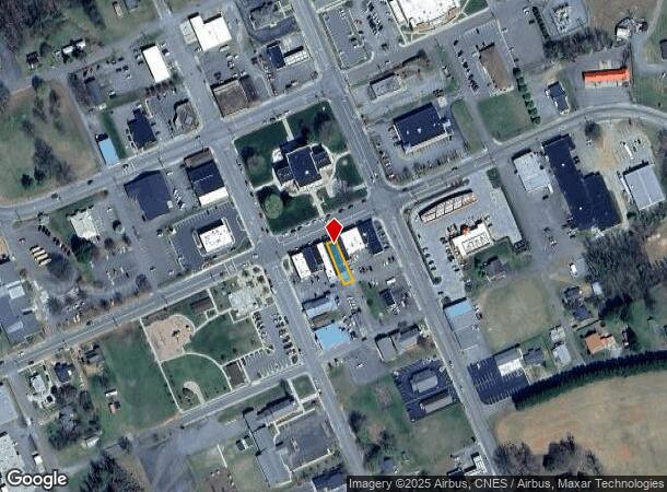  117 W Atkins St, Dobson, NC Parcel Map