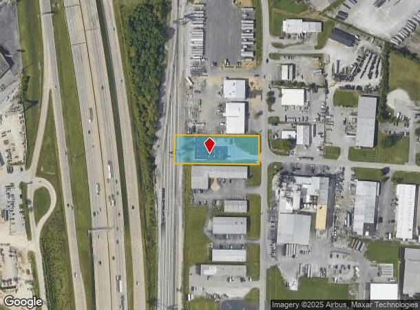  3401 Industrial Pky, Jeffersonville, IN Parcel Map