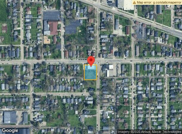  502 S Keystone Ave, Indianapolis, IN Parcel Map