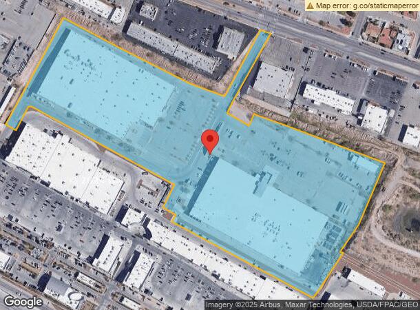  9050 Viscount Blvd, El Paso, TX Parcel Map