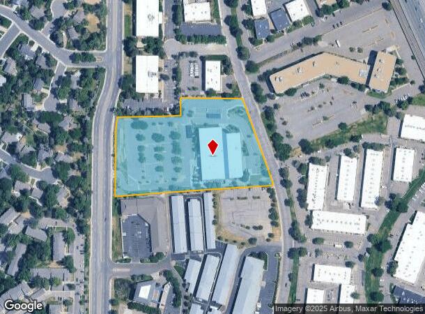 7229 S Alton Way, Centennial, CO Parcel Map