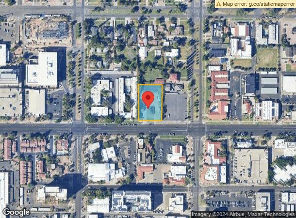  124 W 1St St, Mesa, AZ Parcel Map