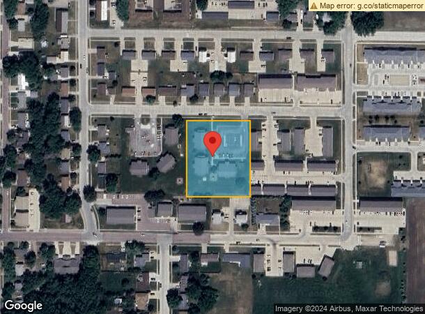  1209 Madison St, Vermillion, SD Parcel Map