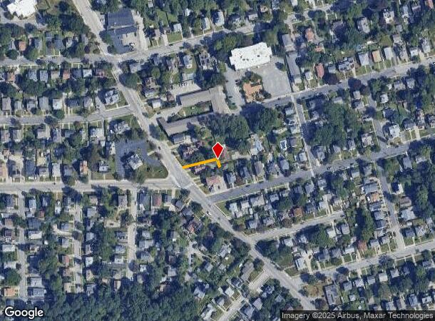  1908 Broad St, Cranston, RI Parcel Map