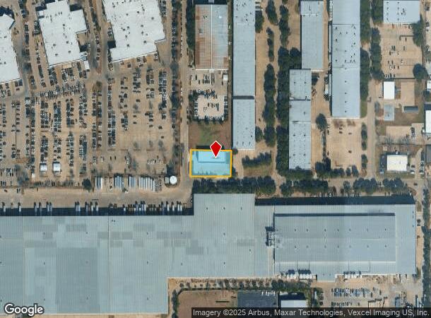  809 W Stephens St, Arlington, TX Parcel Map