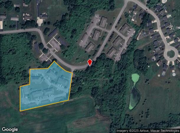 3076 Shenk Rd, Sanborn, NY Parcel Map