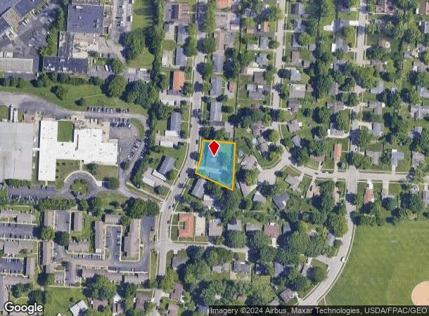  4740 Croftshire Dr, Dayton, OH Parcel Map