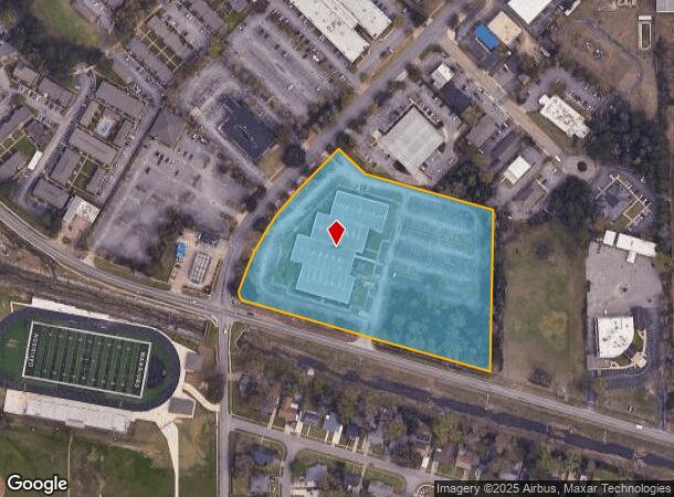 1087 Downtowner Blvd, Mobile, AL Parcel Map