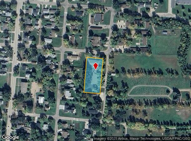  836 3Rd St S, Casselton, ND Parcel Map