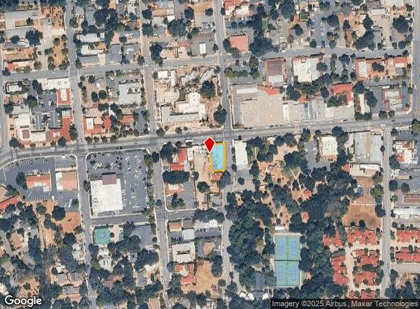 145 E Ojai Ave, Ojai, CA Parcel Map