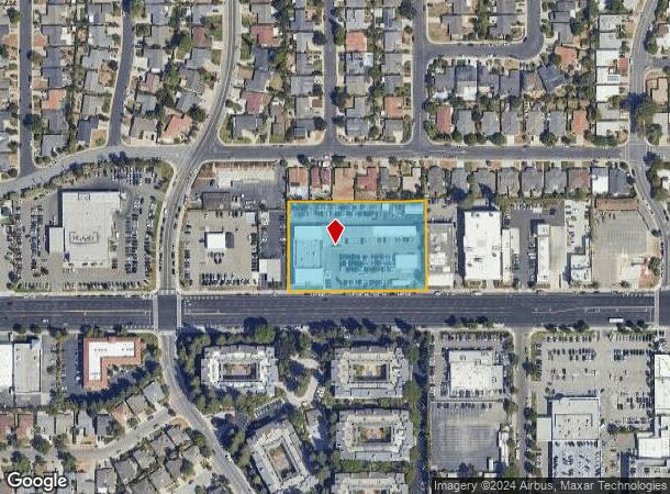  4747 Stevens Creek Blvd, Santa Clara, CA Parcel Map