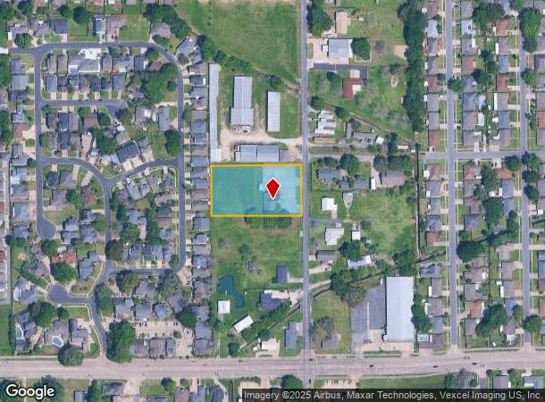  135 N Domingue Ave, Lafayette, LA Parcel Map