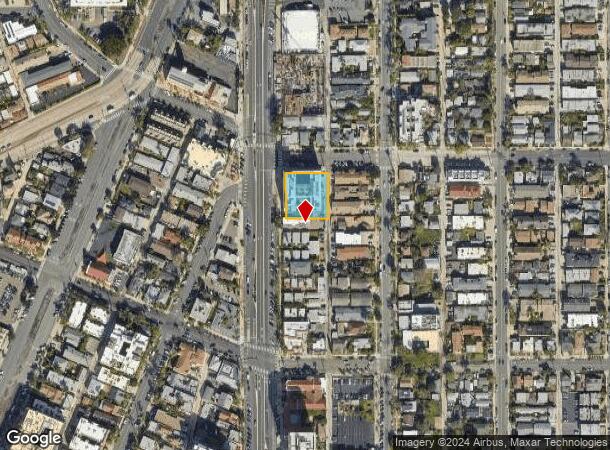  4075 Park Blvd, San Diego, CA Parcel Map