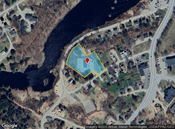 53 Fremont St, Machias, ME Parcel Map