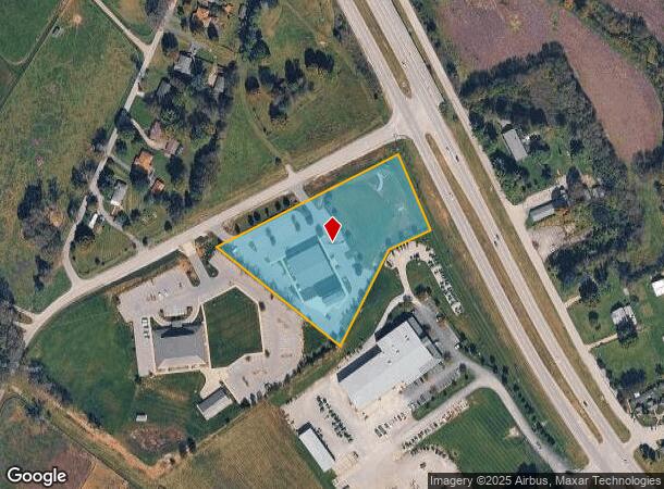  210 New Coleman Ln, Georgetown, KY Parcel Map