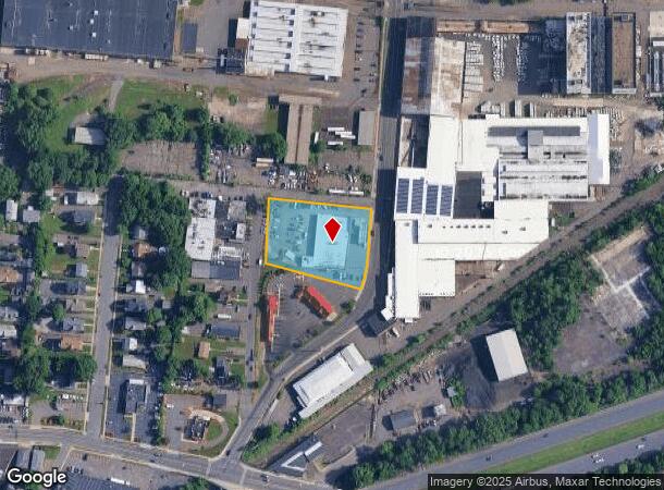  84 Burritt St, New Britain, CT Parcel Map