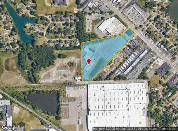  5321 Dixie Hwy, Waterford, MI Parcel Map