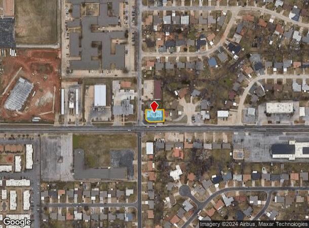  2633 Sw 59Th St, Oklahoma City, OK Parcel Map