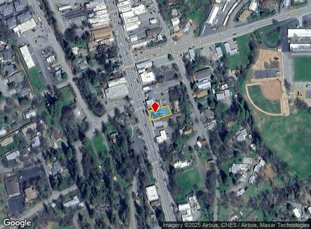 641 Main St, Weaverville, CA Parcel Map