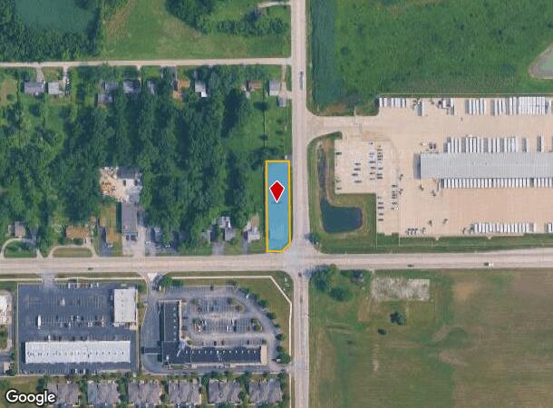  5604 W Monee Manhattan Rd, Monee, IL Parcel Map