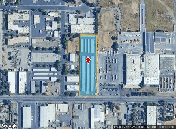  1319 E Beamer St, Woodland, CA Parcel Map