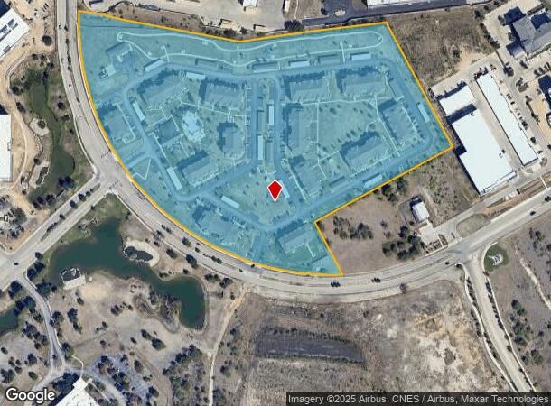  7938 City Base Lndg, San Antonio, TX Parcel Map