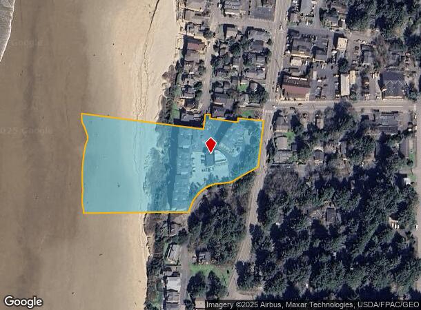 1400 S Hemlock St, Cannon Beach, OR Parcel Map