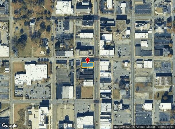 1230 Noble St, Anniston, AL Parcel Map