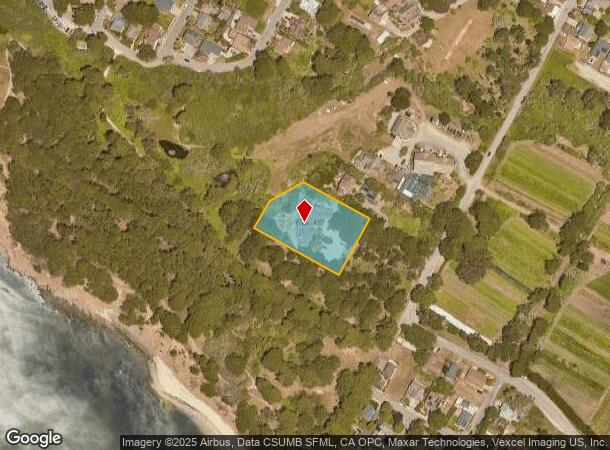  221 Cypress Ave, Moss Beach, CA Parcel Map