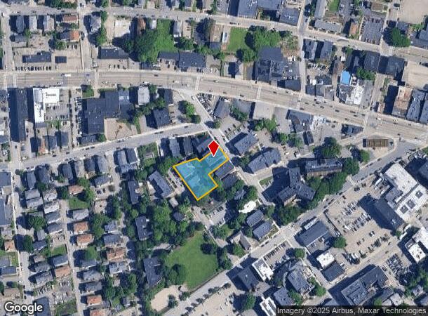 22 Ethan Allen St, Worcester, MA Parcel Map