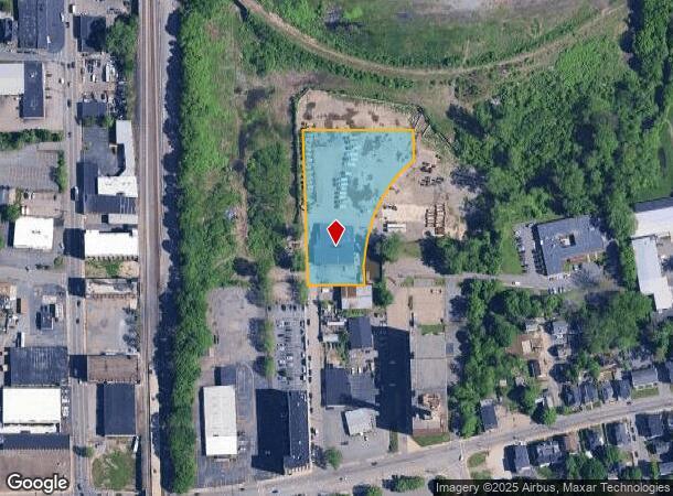  45 Freight St, Brockton, MA Parcel Map