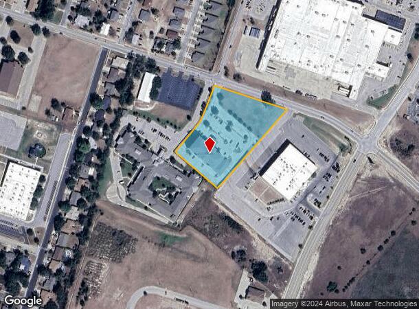  1816 M L King Jr Dr, Copperas Cove, TX Parcel Map