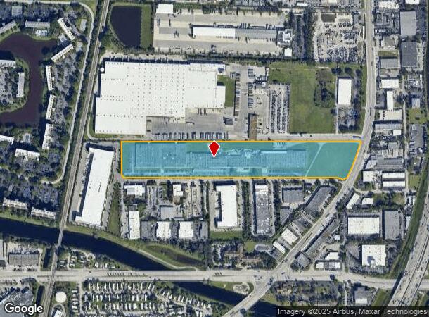 1515 Sw 13Th Ct, Pompano Beach, FL Parcel Map