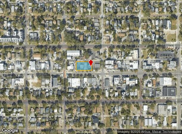  2421 Central Ave, Saint Petersburg, FL Parcel Map