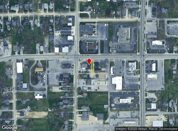  2517 Lower Huntington Rd, Fort Wayne, IN Parcel Map