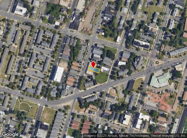  154 Badger Ave, Newark, NJ Parcel Map