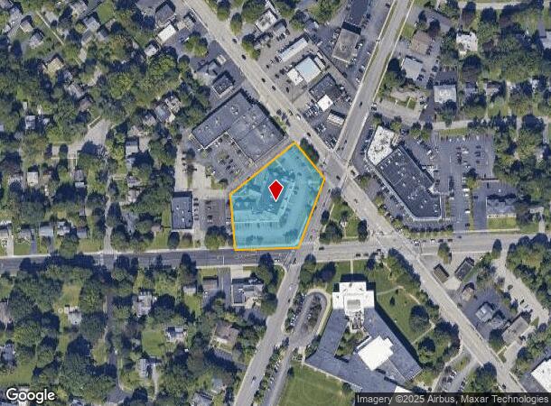  1881 Monroe Ave, Rochester, NY Parcel Map