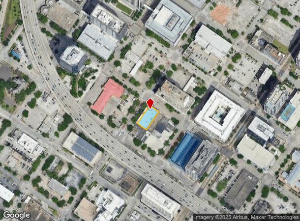 1901 Milam St, Houston, TX Parcel Map