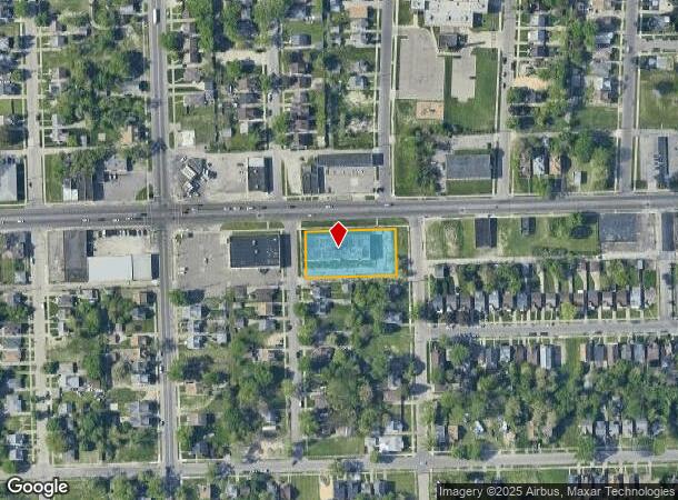  13720 E 7 Mile Rd, Detroit, MI Parcel Map