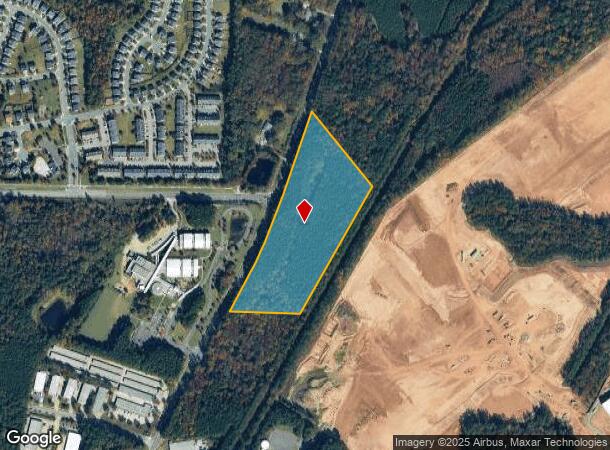 1502 Old Oxford Rd, Durham, NC Parcel Map