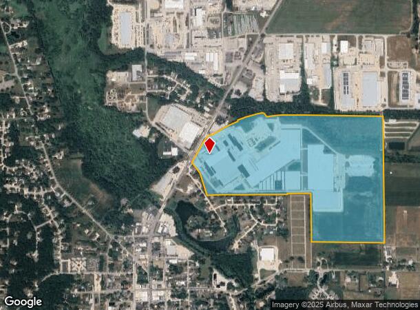 402 N Main St, Middlebury, IN Parcel Map