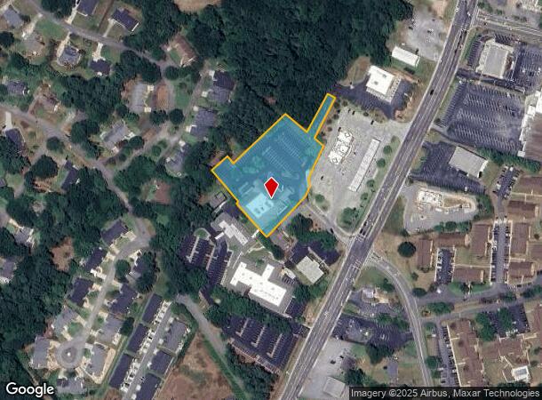 107 Professional Ct, Anderson, SC Parcel Map