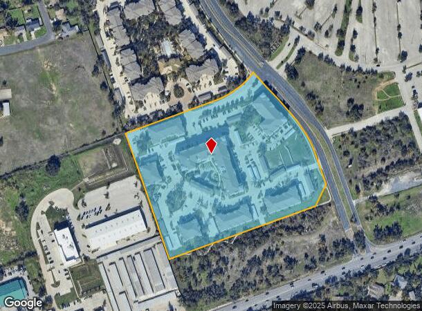  12538 Ridgeline Blvd, Cedar Park, TX Parcel Map