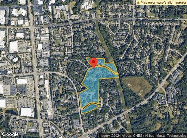  4700 Capital Club Ct, Raleigh, NC Parcel Map