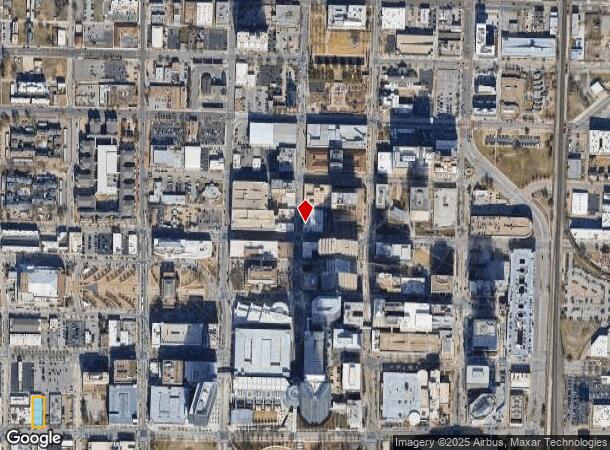  617 W Sheridan Ave, Oklahoma City, OK Parcel Map