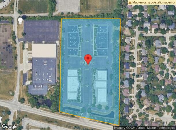  1870 W Winchester Rd, Libertyville, IL Parcel Map